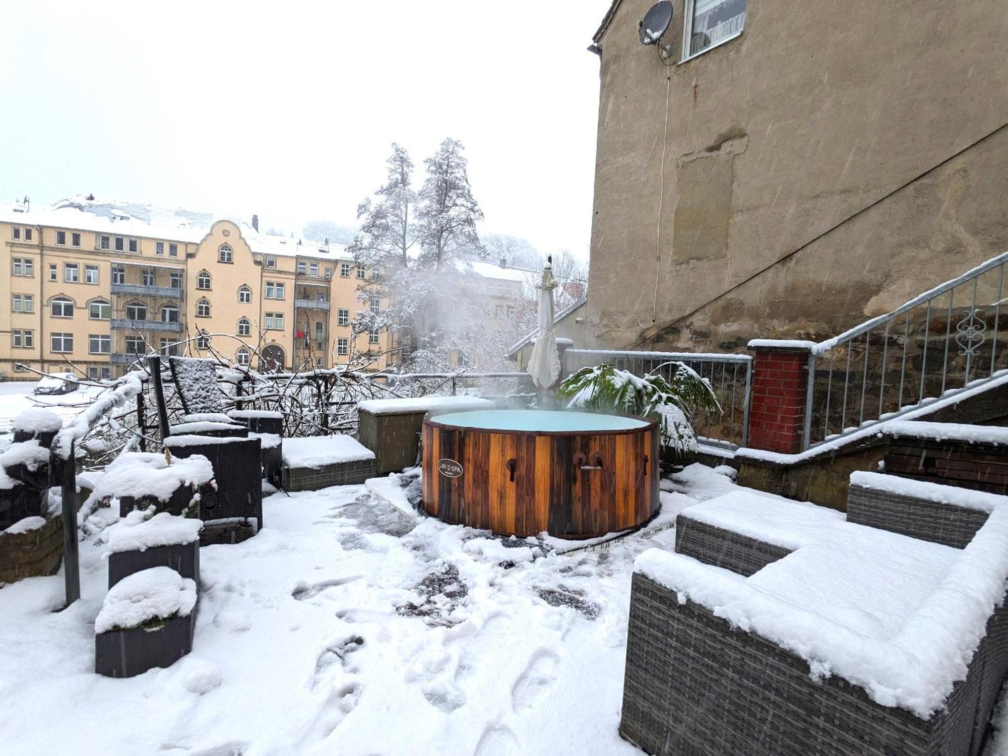 Zi1 - Urlaubsmagie - Erholung Mit Whirlpool & Sauna Sebnitz Exterior foto